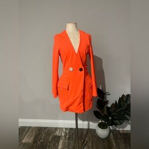 NWT ASOS DESIGN Blazer dress with button detail